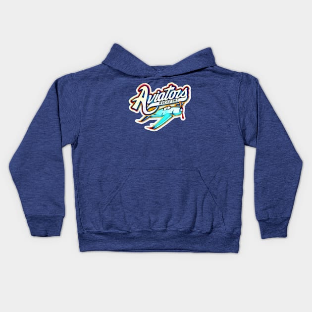 Rockford Aviators Baseball Kids Hoodie by Kitta’s Shop